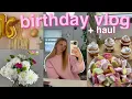 Lagu 16TH BIRTHDAY VLOG \u0026 HAUL 💝