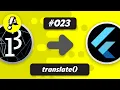 Ep 023 - translate Flutter Processing