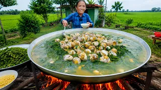 Bà Tân Vlog - Lần Đầu Làm 300 Quả Trứng Vịt Lộn Hầm Ngải Cứu Khổng Lồ Đãi Cả Làng