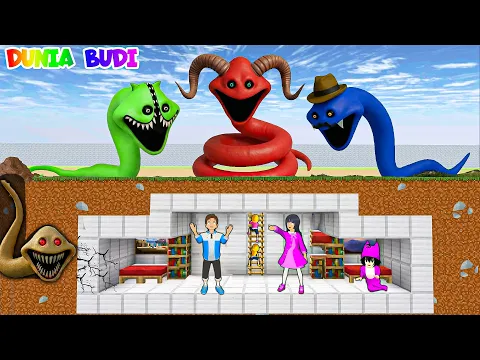 Video Thumbnail: Yuta Mio Buat Ruangan Rahasia Bawah Tanah Bertahan Dari Kiamat Cacing Besar Mengerikan😱