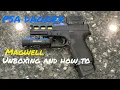 HOW TO INSTALL ALUMINUM MAGWELL ON A PSA DAGGER COMPACT UNBOXING