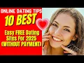 10 Best Easy FREE Dating Sites For 2026 WITHOUT PAYMENT