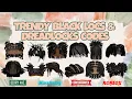 TRENDY BLACK LOCS DREADLOCKS CODES LINKS Brookhaven Bloxburg Berry Avenue ROBLOX