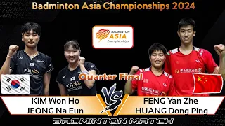 Download KIM Won Ho /JEONG Na Eun vs FENG Yan Zhe /HUANG Dong Ping | Badminton Asia Championships 2024 MP3