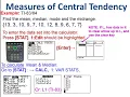 Elementary Statistics - Chapter 3 Describing Exploring Comparing Data Measure of Central Tendency
