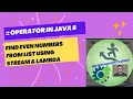 Java 8 Interview Questions Find Even Number from List