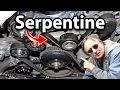 How to Replace a Serpentine Belt in Your Car Fan Belt