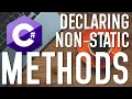 What are NON-STATIC METHODS