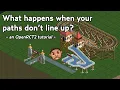 How heights work in RCT2 and why your paths don t line up vertically