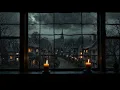 Download Lagu Spooky European Village Halloween Ambience | Relaxing Moody Music with Rain and Thunder
