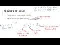 Y11 Maths Adv - Functions and Function Notation