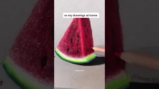 My Art In Class Vs At Home Artcoaster Shorts 