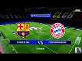 PES 2020 | BARCELONA vs BAYERN MUNICH | UEFA Champions League UCL 1/4 Final 1 leg | Gameplay PC