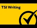 TSI Writing Practice - Study Guide
