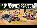 Reviving our 450 Lawn Mower 6 Abandoned Go Kart Projects for Backyard Racing