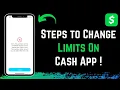 Cash App Limits - How to Change limits on Cash App