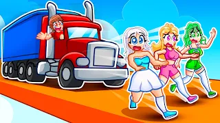 RUN FROM TRUCKS In GTA 5...