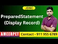 JDBC application to display DB Record Ameerpet Technologies By Srinivas