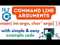 Command Line Arguments in C Explained with Live Code Example CS 201 Short Lecture 16 2