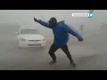Storm Chaser Battles Hurricane Irma’s Powerful Winds | NBC News