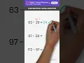 Math Tricks - Subtraction Tricks