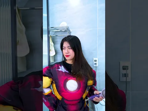 Waiting for Iron Man to get ready like... 💄😂