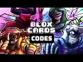 All Current Blox Cards Codes Outdated