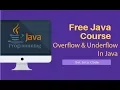 Overflow And Underflow In Java in Urdu Hindi getintocode blogspot com