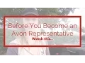 Before You Become an Avon Representative Watch This