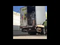 How to unload Dollar General Trailer the right way