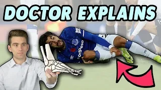 doctor explains andre gomes terrible injury and broken ankle