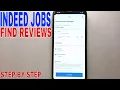 How To Find Reviews On Indeed Jobs