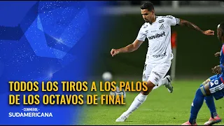 ¡CASI! LOS MEJORES TIROS A LOS PALOS DE LOS OCTAVOS DE FINAL | CONMEBOL SUDAMERICANA