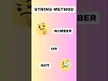 isnumeric using string methods in Python