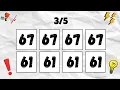 Lagu Say The Number On Beat | LEVEL 1-4 (EASY MEDIUM HARD IMPOSSIBLE)