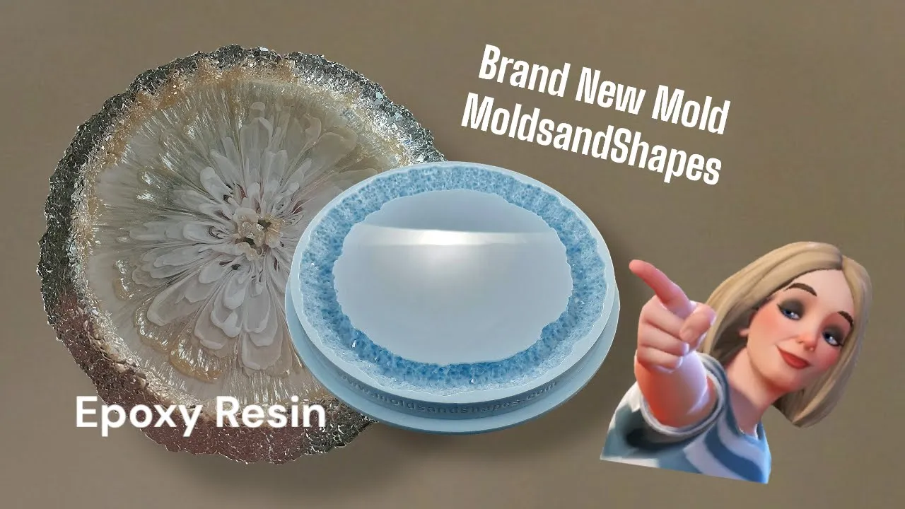Druzy Geode Trinket Dish (M)