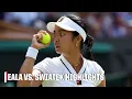 Third Round Alexandra Eala vs Iga Swiatek Full Game Highlights 2026 Wimbledon