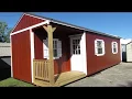 DERKSEN 12X32 URETHANE SIDE CABIN AT BIG W s PORTABLE BUILDINGS