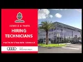 Audi Technician Hiring West Palm Beach FL Audi West Palm Beach