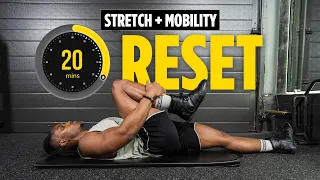 20-Min Full Body Stretch, Mobility + Breathwork | Recovery Reset