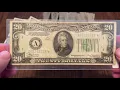 1934 20 mule star note