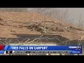 Wind causes damage and power outages across the South Plains