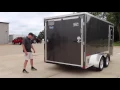 United XLMTV 7X14 Motorcycle Trailer Wright Way Trailers