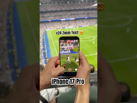 iPhone 17 Pro X24 Zoom Test 📱🔥 #iphone17pro