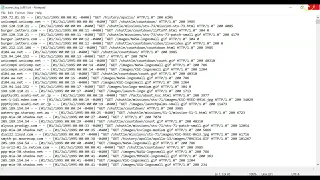 Python Data Extraction using Server Log Files