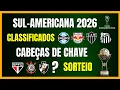 Lagu SUL-AMERICANA 2026 | CABEÇAS DE CHAVE | SORTEIO | CLASSIFICADOS | QUANDO COMEÇA?