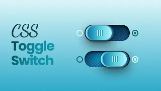 CSS Toggle Switch Skeuomorphic CSS