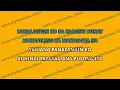 PANALANGIN - Sarah Geronimo (Karaoke)