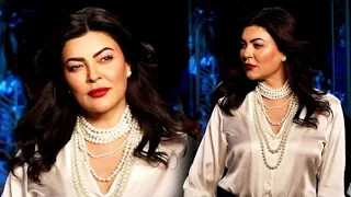 Sushmita Sen Slays Fashion Week Opening |bollywood actress|bollywood actress ramp walk #video