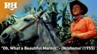 Oh What a Beautiful Mornin Gordon MacRae Rodgers Hammerstein s OKLAHOMA 1955 FIlm